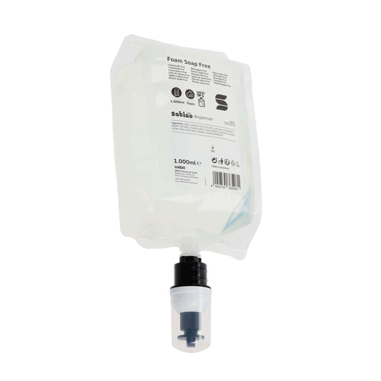 Satino SF1 Free Schuimzeep 1000ml met Pomp, Allergievrij en Natuurlijke Ingrediënten