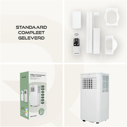 Mobiele airconditioning BRASQ MAC9000 9000 BTU wit - 7