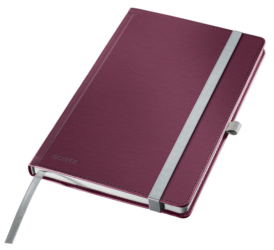 Notitieboek Leitz Style A5 160 pagina's, rood
