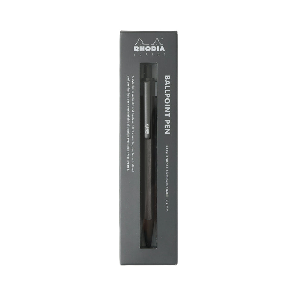Balpen Rhodia scRipt 0.7mm Titanium