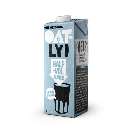 Oatly Haverdrank Halfvol 1 liter