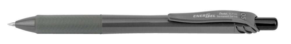 Pentel Energel BLP105 Permanent Gelroller, Zwart, 0,5 mm