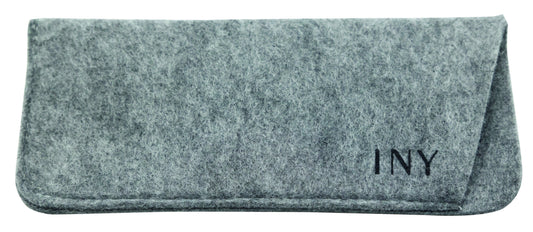 Etui Bobby XL voor brillen, grijs vilten design