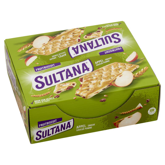 Sultana Fruitbiscuit Appel, 3-pack
