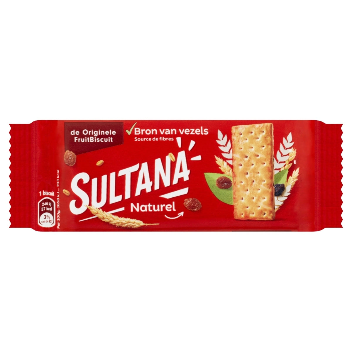 Sultana Fruitbiscuit Naturel 3-pack - 2