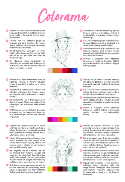 Clairfontaine Odelia A4 Kleurboek Vrouwen - 9