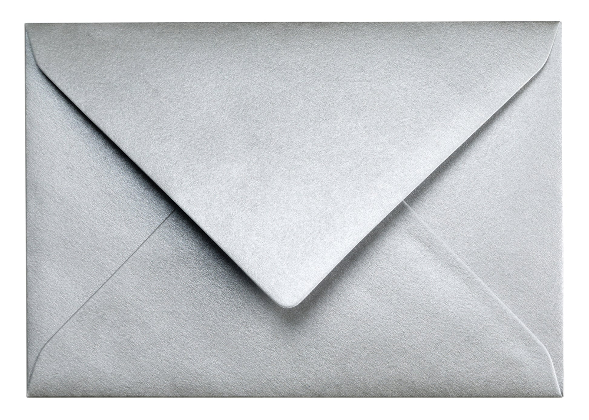 Envelop Papicolor C6 114x162mm metallic zilver - 2