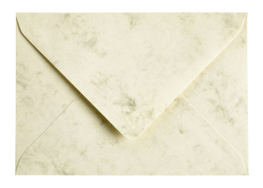 Envelop Papicolor C6 114x162mm ivoor marble - 2