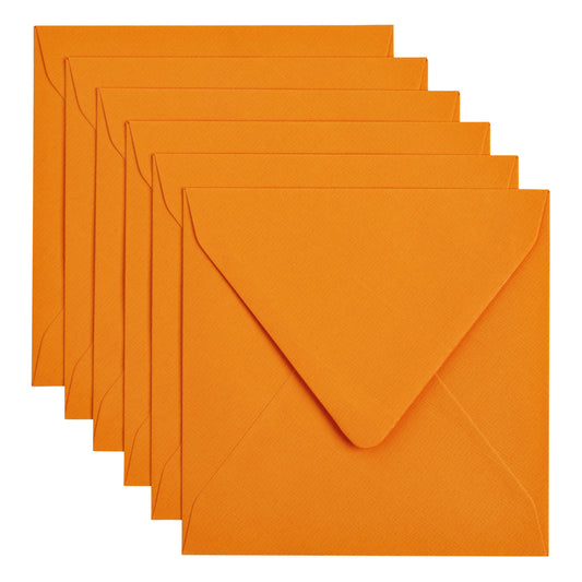 Envelop Papicolor 140x140mm oranje