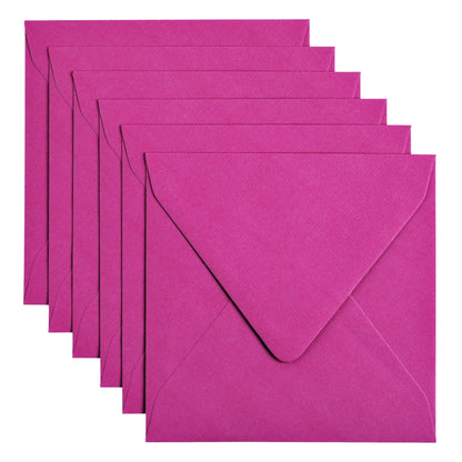 Envelop Papicolor 140x140mm felroze