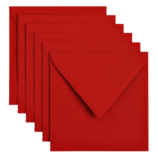 Papicolor Envelop 140x140mm rood