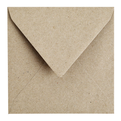 Papicolor 140x140mm kraftgrijs Envelop - 2