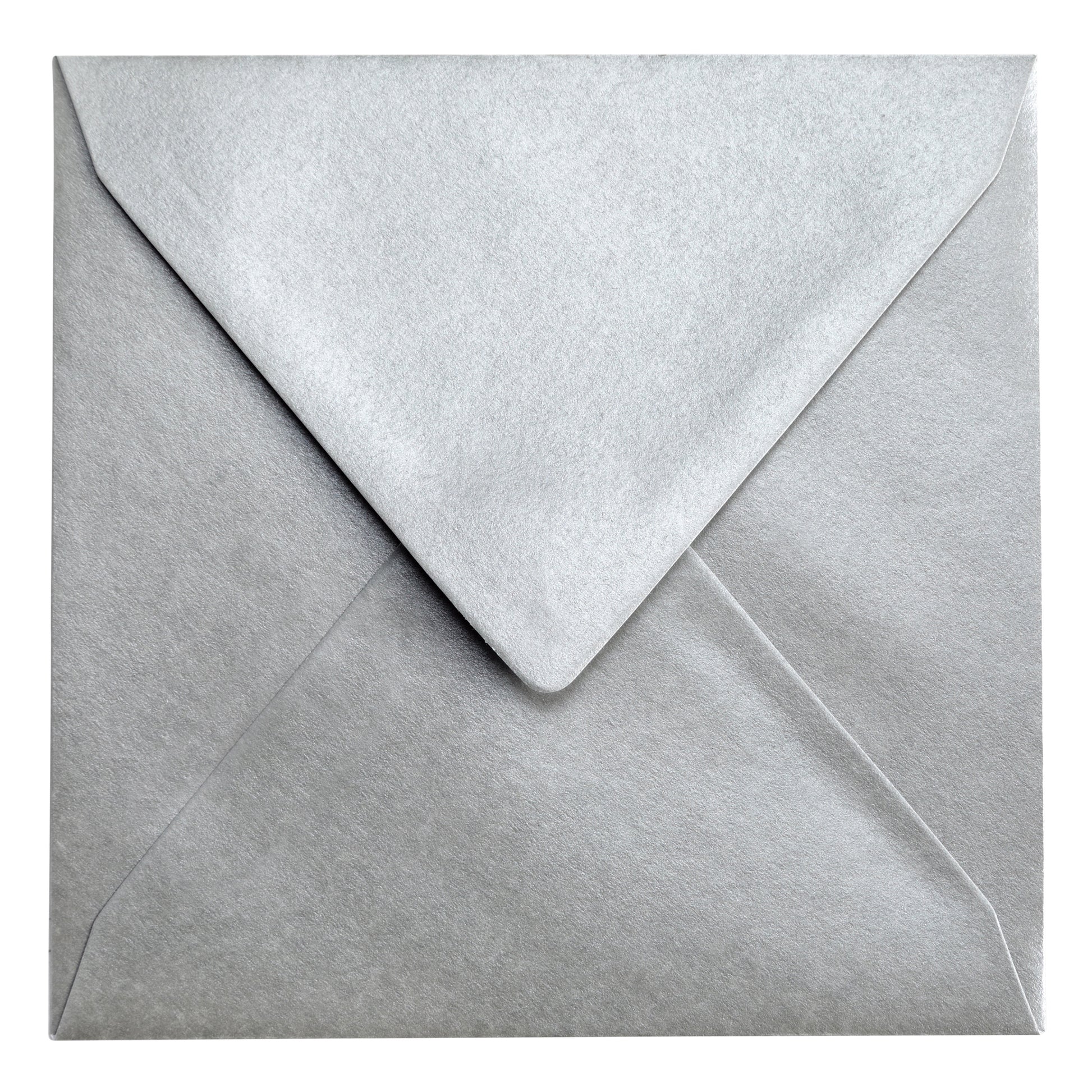 Envelop Papicolor 140x140mm metallic zilver - 2