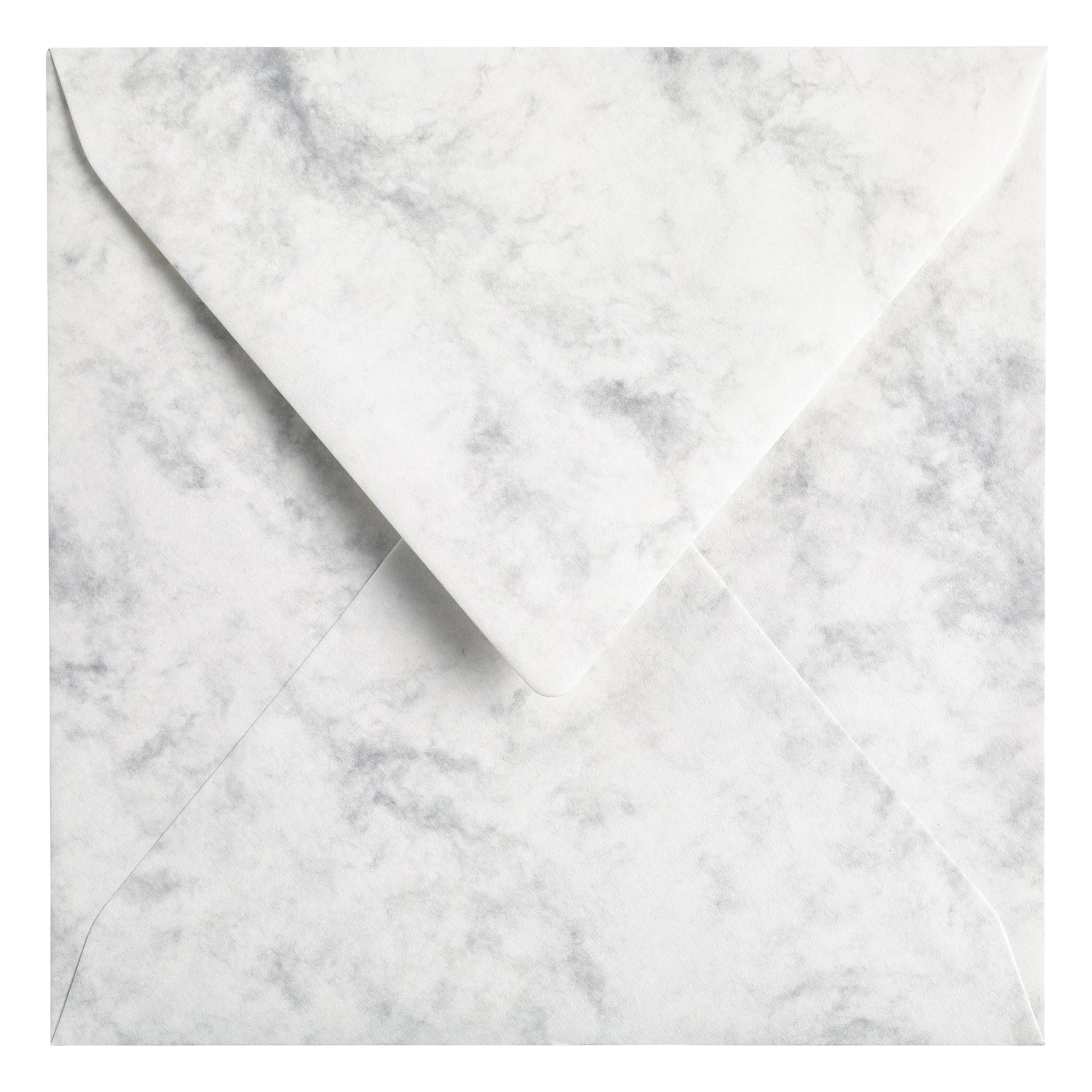 Papicolor 140x140mm marble grijs Envelop - 2