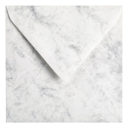 Papicolor 140x140mm marble grijs Envelop - 2