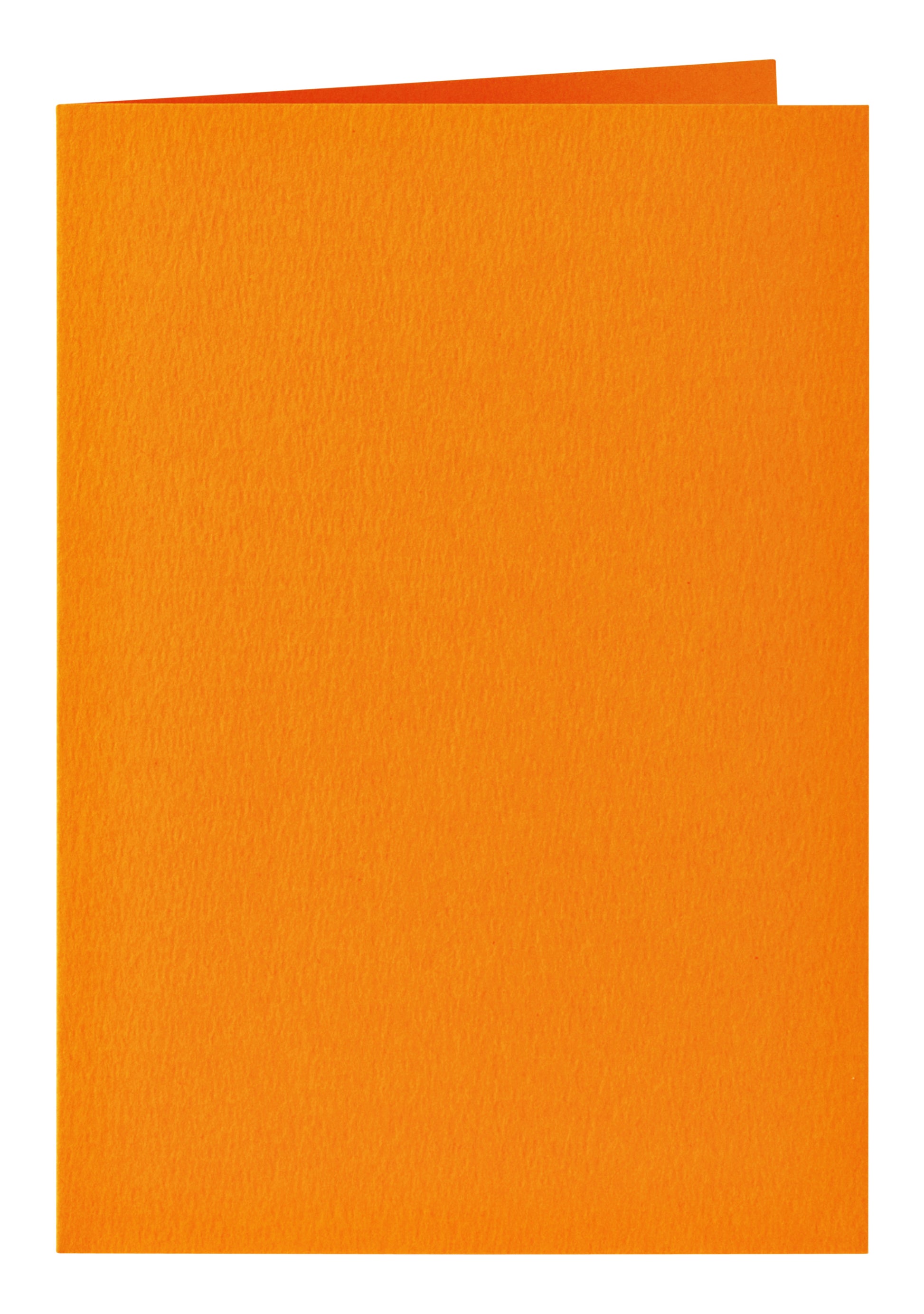 Dubbele correspondentiekaart Papi A6 oranje