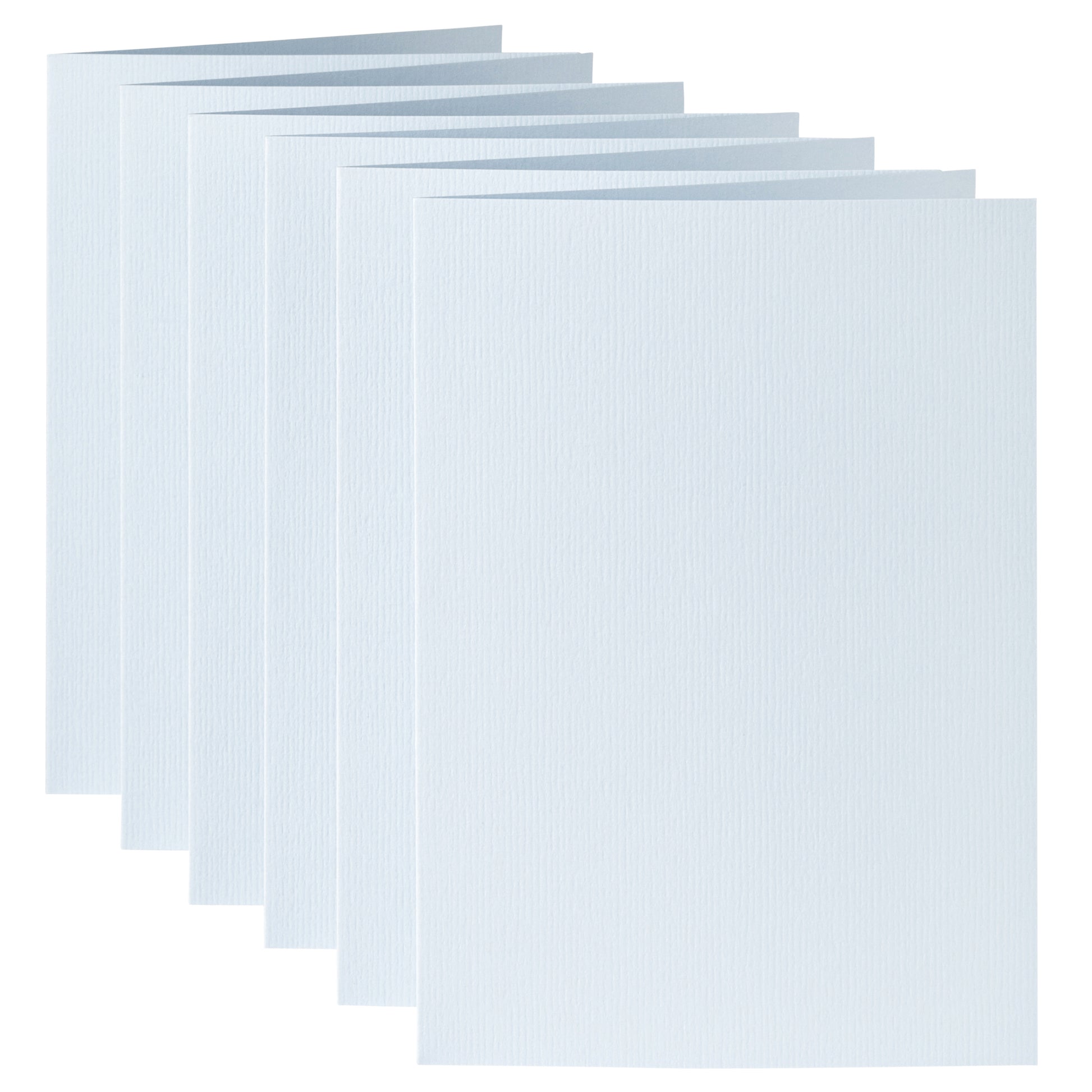 Dubbele correspondentiekaart Papi A6 babyblauw - 2