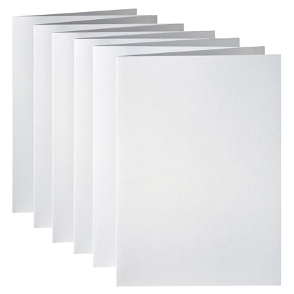 Correspondentiekaart Papi dubbel A6 zilver 105x148mm - 2
