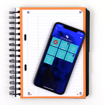 Oxford Projectbook A5+ 240 pagina's 80 g/m² blauw - 2