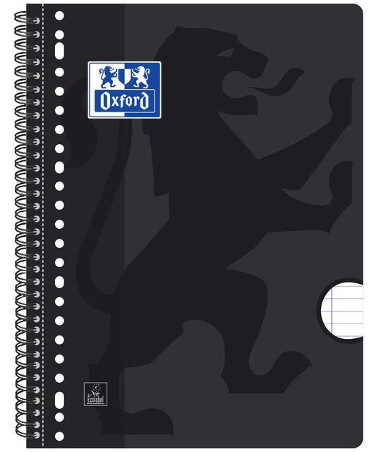 Oxford A4+ collegeblok gelijnd 180 pagina's 80g met ringband