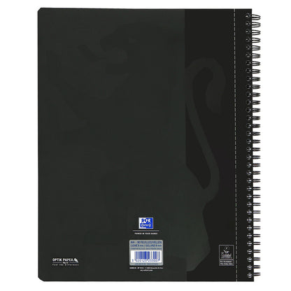 Oxford A4+ collegeblok gelijnd 180 pagina's 80g met ringband - 2