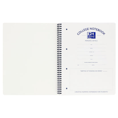 Oxford A4+ collegeblok gelijnd 180 pagina's 80g met ringband - 3