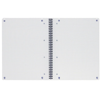 Oxford A4+ collegeblok gelijnd 180 pagina's 80g, zwart - 2