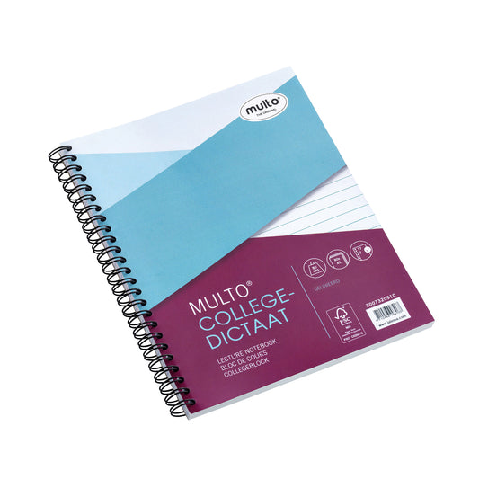 Collegedict Multo A5 lijn 17gaats 160pagina 80g wit