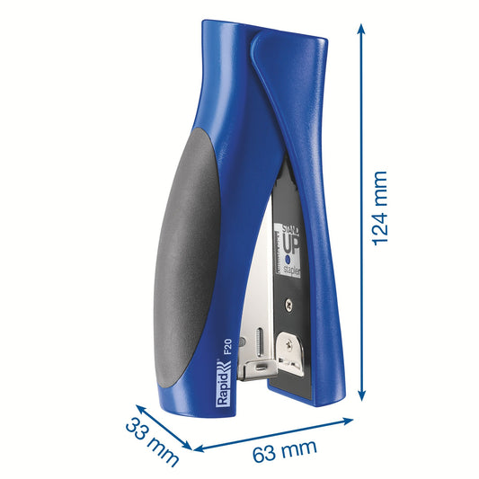 Rapid Fashion Ultimate F20 staande nietmachine 20 vel zwart