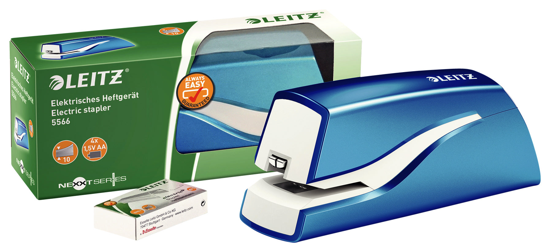 Elektrische contactloze nietmachine Leitz NeXXt WOW voor 10 vel - 2