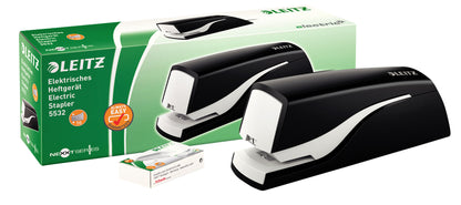 Nietmachine Leitz NeXXt elektrisch 10 vel zwart - 2