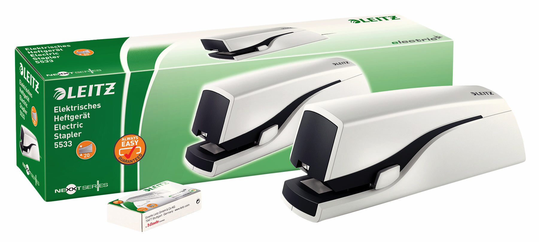 Leitz Nexxt E2 Elektrische Nietmachine voor 20 Vel - 2