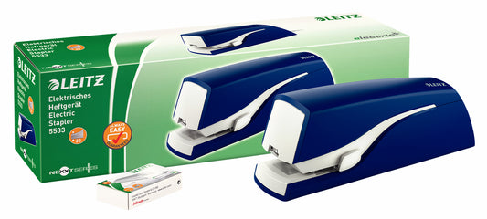 Nietmachine Leitz NeXXt elektrisch 20 vel blauw - 2