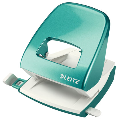 Perforator Leitz WOW 5008 Nexxt, metalen, 30 vel, ijsblauw