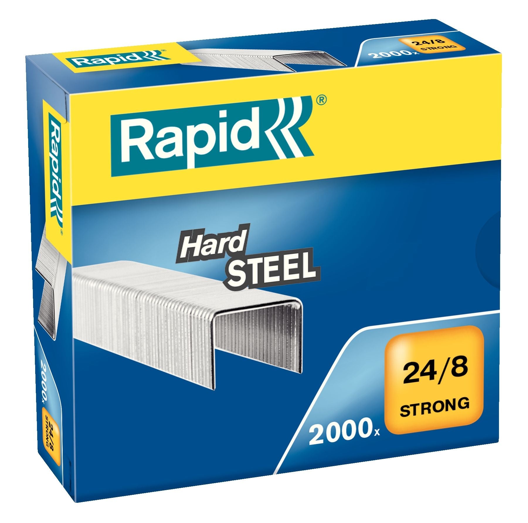 Nietjes Rapid 24/8 Staal Strong - 2000 stuks, 40 vel capaciteit