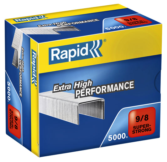 Nietjes Rapid 9/8 Gegalvaniseerd Super Strong - 5000 stuks