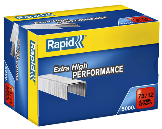 Rapid 73/12 gegalvaniseerde supersterke nietjes, 5.000 stuks