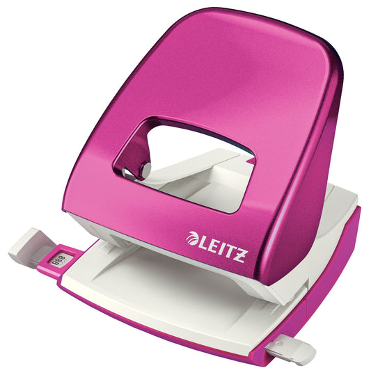 Perforator Leitz WOW 5008 Nexxt 30 vel, roze