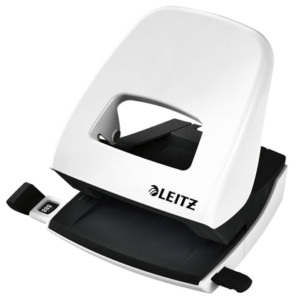 Perforator Leitz WOW 5008 Nexxt metalen perforator 30 vel wit