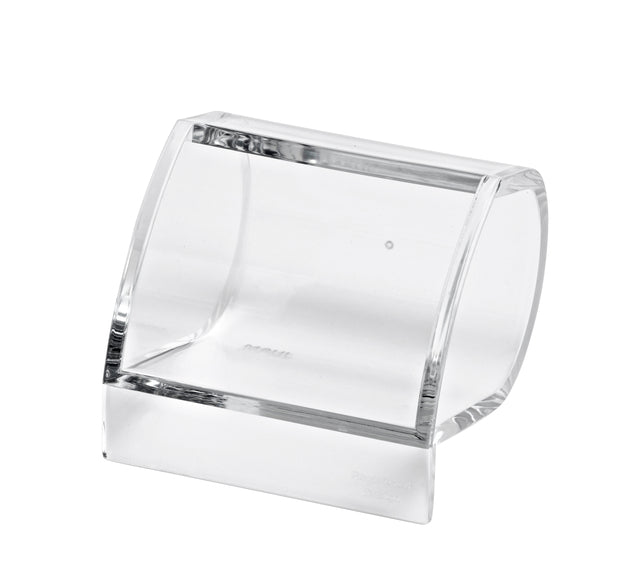 Papercliphouder Maul 87x77x65mm acryl - 3