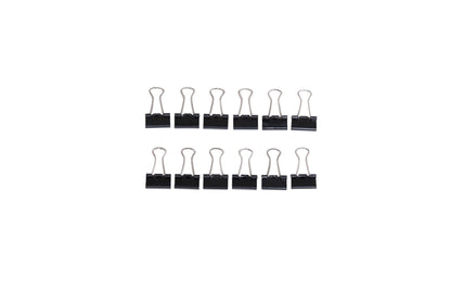 Papierklem MAUL 213 foldback 16mm zwart met grote capaciteit - 6
