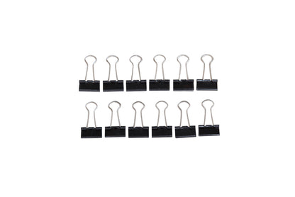 Papierklem MAUL 213 foldback 19mm zwart met grote capaciteit - 5