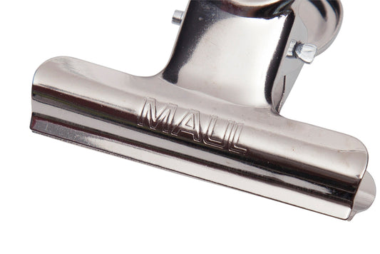 Papierklem MAUL Bulldog 50mm met metalen veer - 2