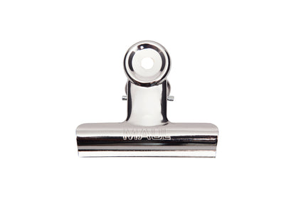 Papierklem MAUL Bulldog 70mm met metalen veer