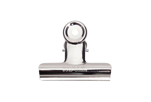 Papierklem MAUL Bulldog 70mm met metalen veer