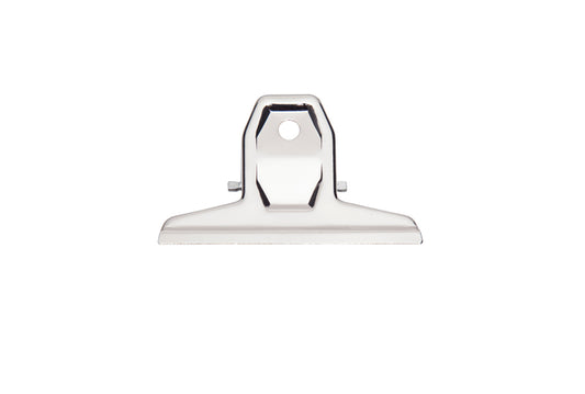 Papierklem MAUL Pro 75mm nikkel met grote klemwijdte