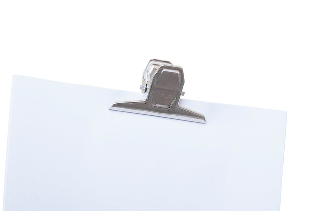 Papierklem MAUL Pro 75mm nikkel met grote klemwijdte - 6