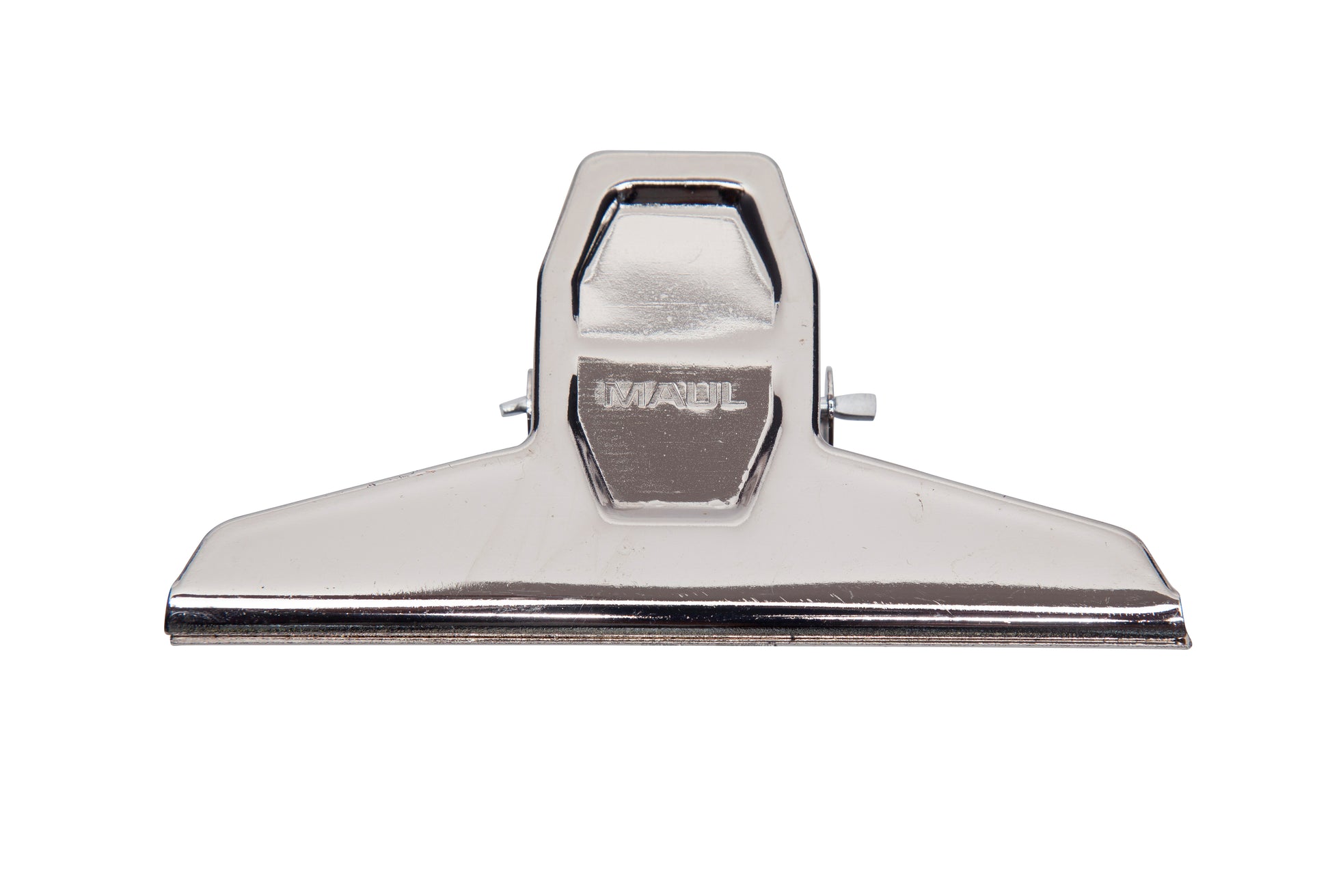 Papierklem MAUL Pro 125mm nikkel met grote klemwijdte