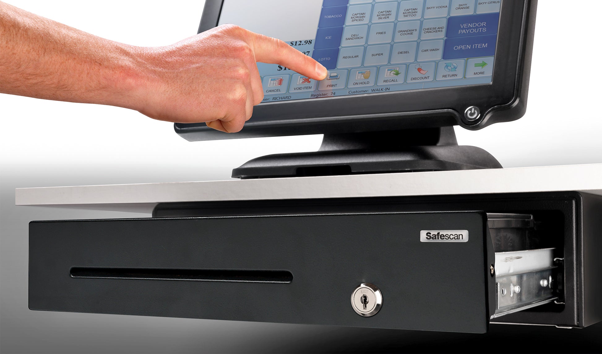 Safescan LD-3336 Zwarte Geldkist - 5