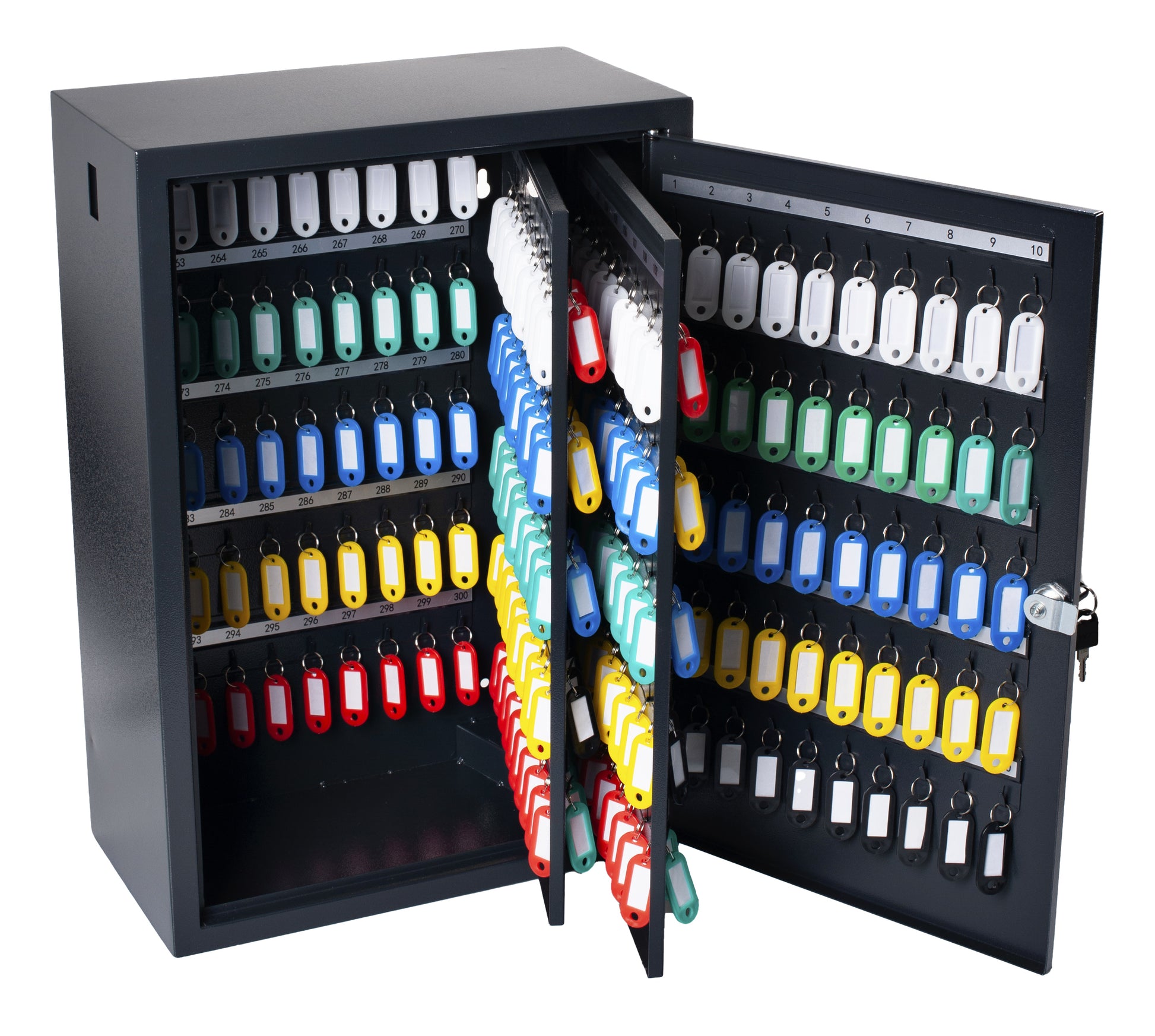 Sleutelkast Pavo Deluxe met 300 haken in donkergrijs